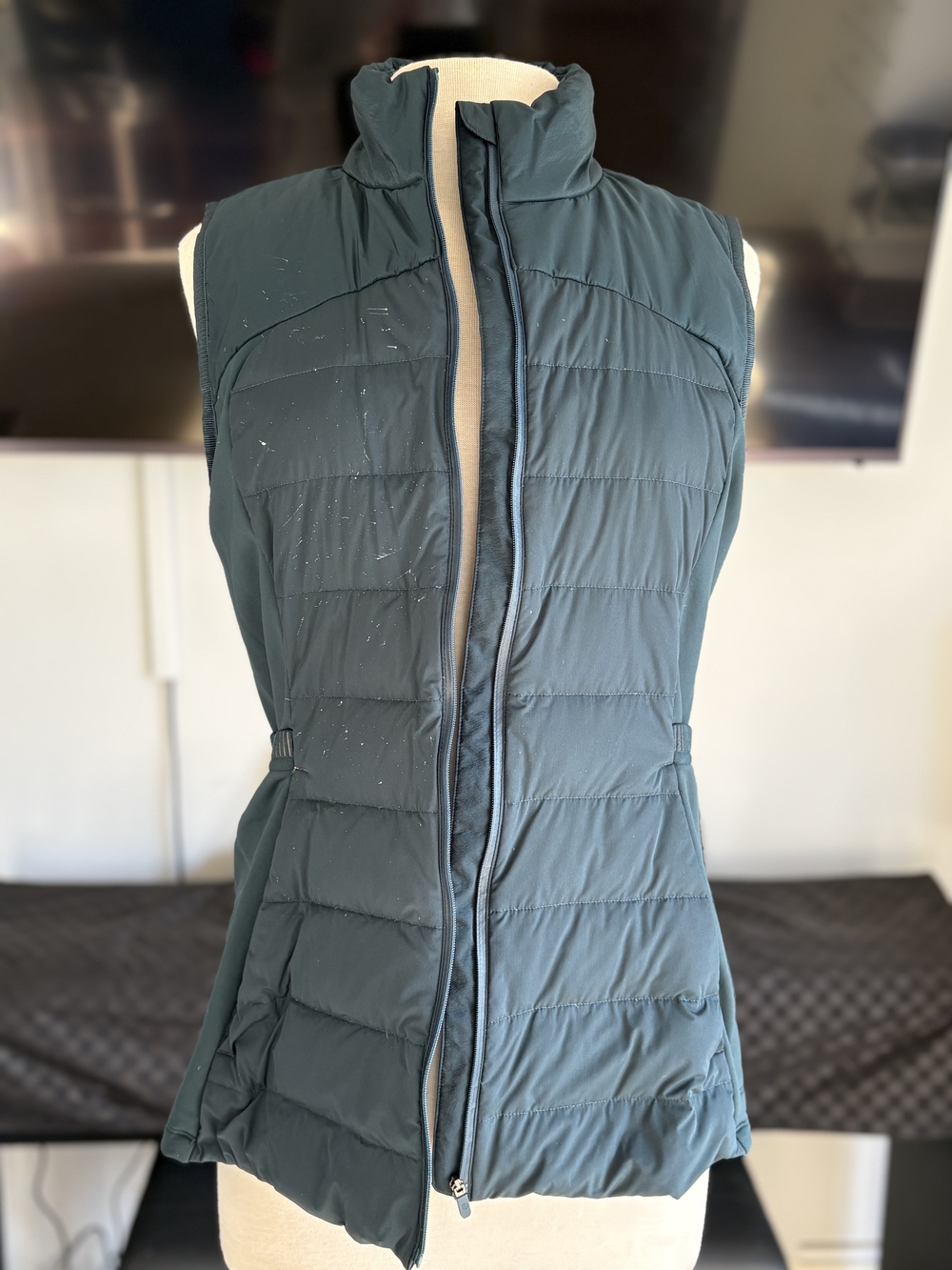lululemon athletica Quilted Mock-Neck Puffer Vest - Teal Blue